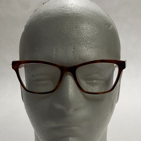 BCBG MAXAZRIA Eyeglass Frames Only Brown Tortoise 53-17-135 - Picture 1 of 5